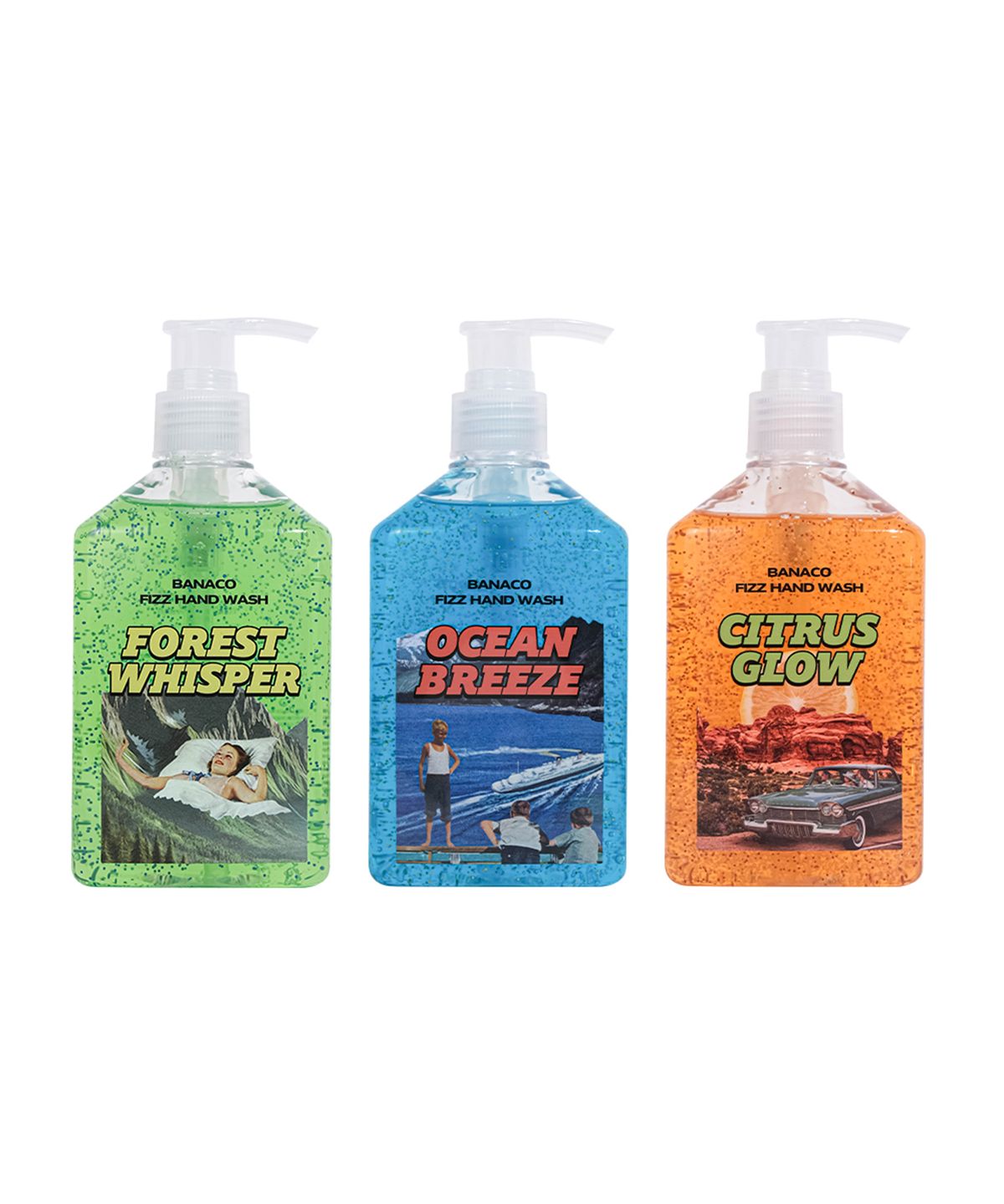 바나코(BANACO) 피즈 핸드워시 300ml (3type)