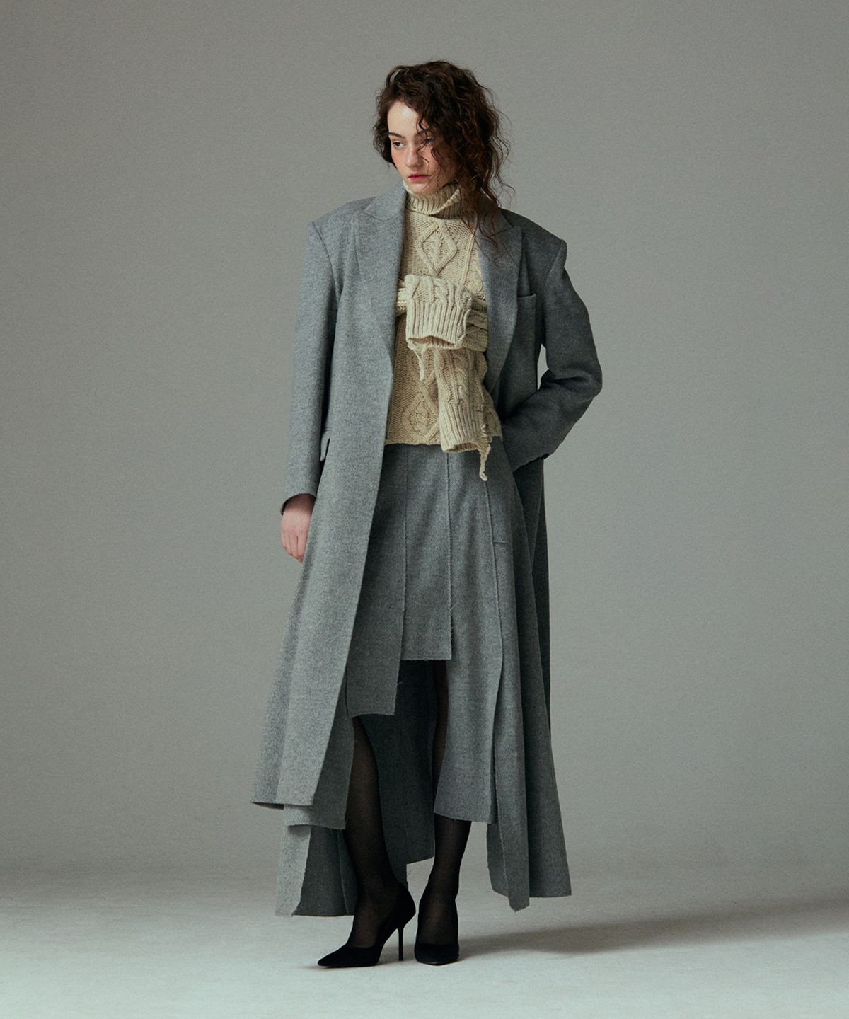므아므(MMAM) Minimal wool  coat