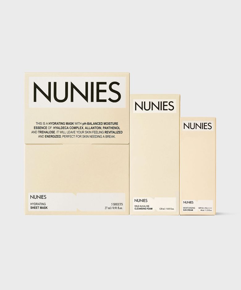 [수분케어 세트] 약알칼리성 클렌징폼 120ml+수분 선크림 40ml+수분 마스크 5매