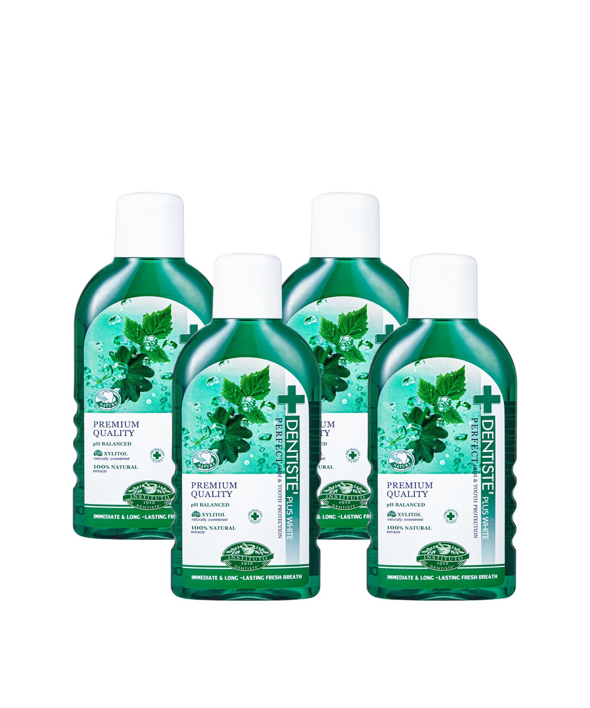 덴티스테(DENTISTE) 덴티스테 내츄럴 오랄린스 450ml x 4개