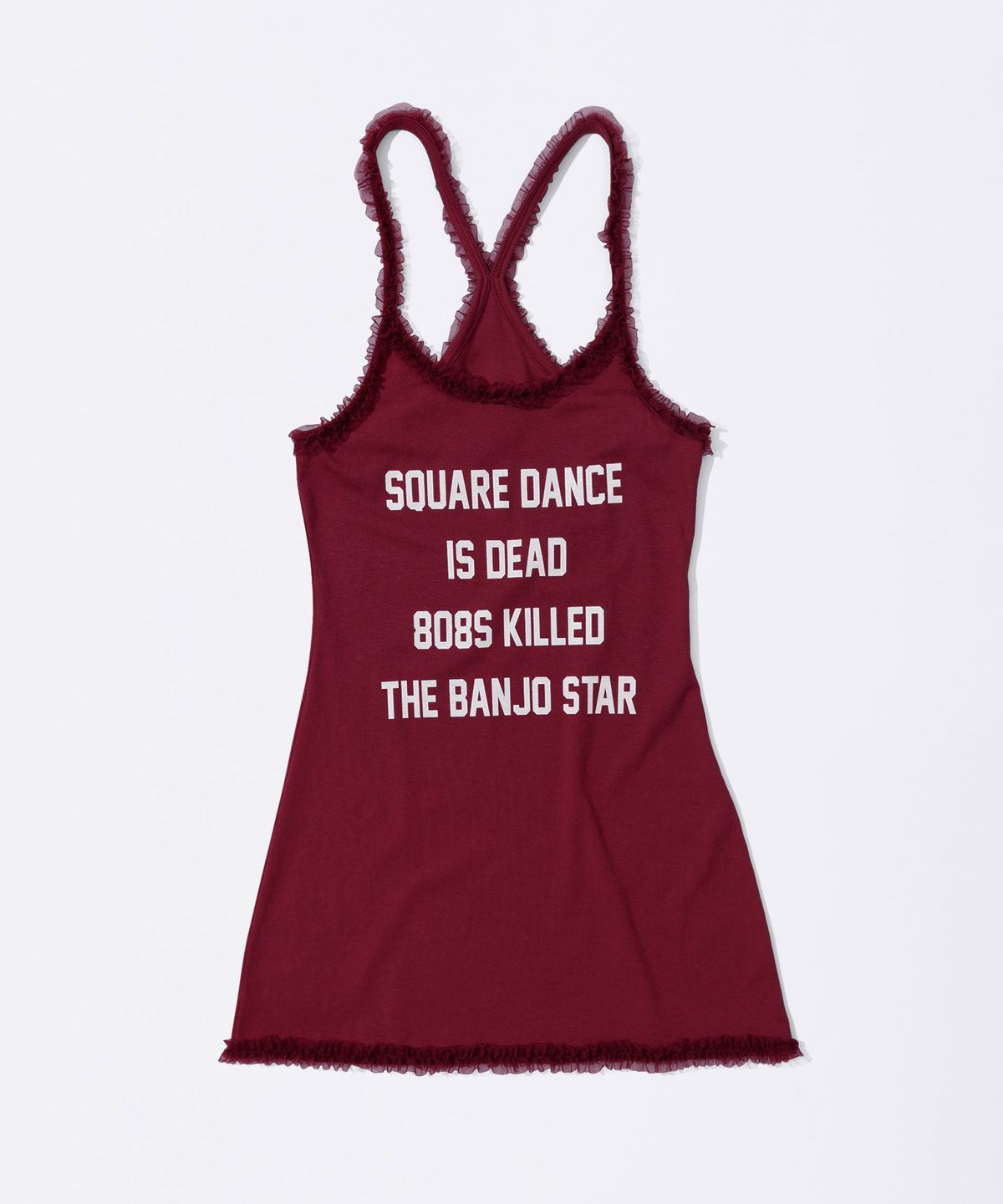 스컬프터(SCULPTOR) Acid Farm Mini Dress Red