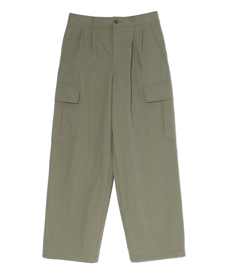 투턱 와이드 카고 팬츠 KHAKI (LP3PU724-048)