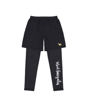 엔젤 팬츠 레깅스-블랙