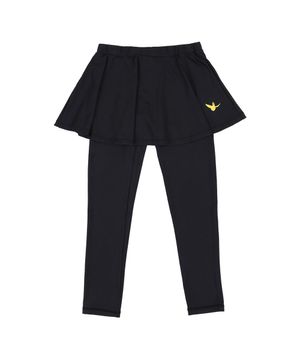 엔젤 스커트 레깅스-블랙