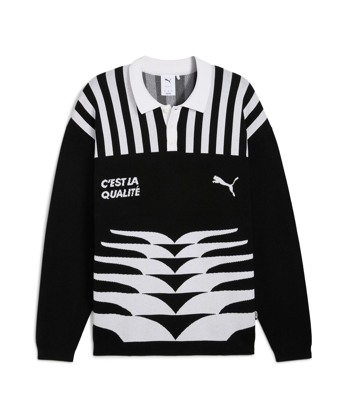 푸마(PUMA) 네버원 VI 폴로 저지 - 블랙 / 632512-01