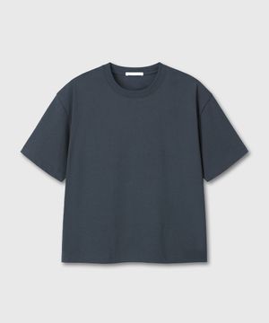 UNIFORM CROP T-SHIRTS (NAVY)