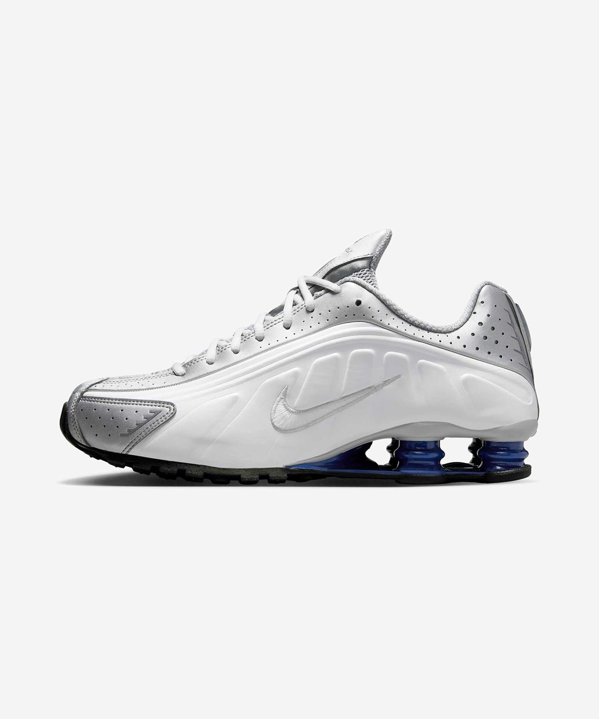 나이키(NIKE) 샥스 R4 M - 화이트:메탈릭 실버:딥 로얄 블루:화이트 / HQ1988-102