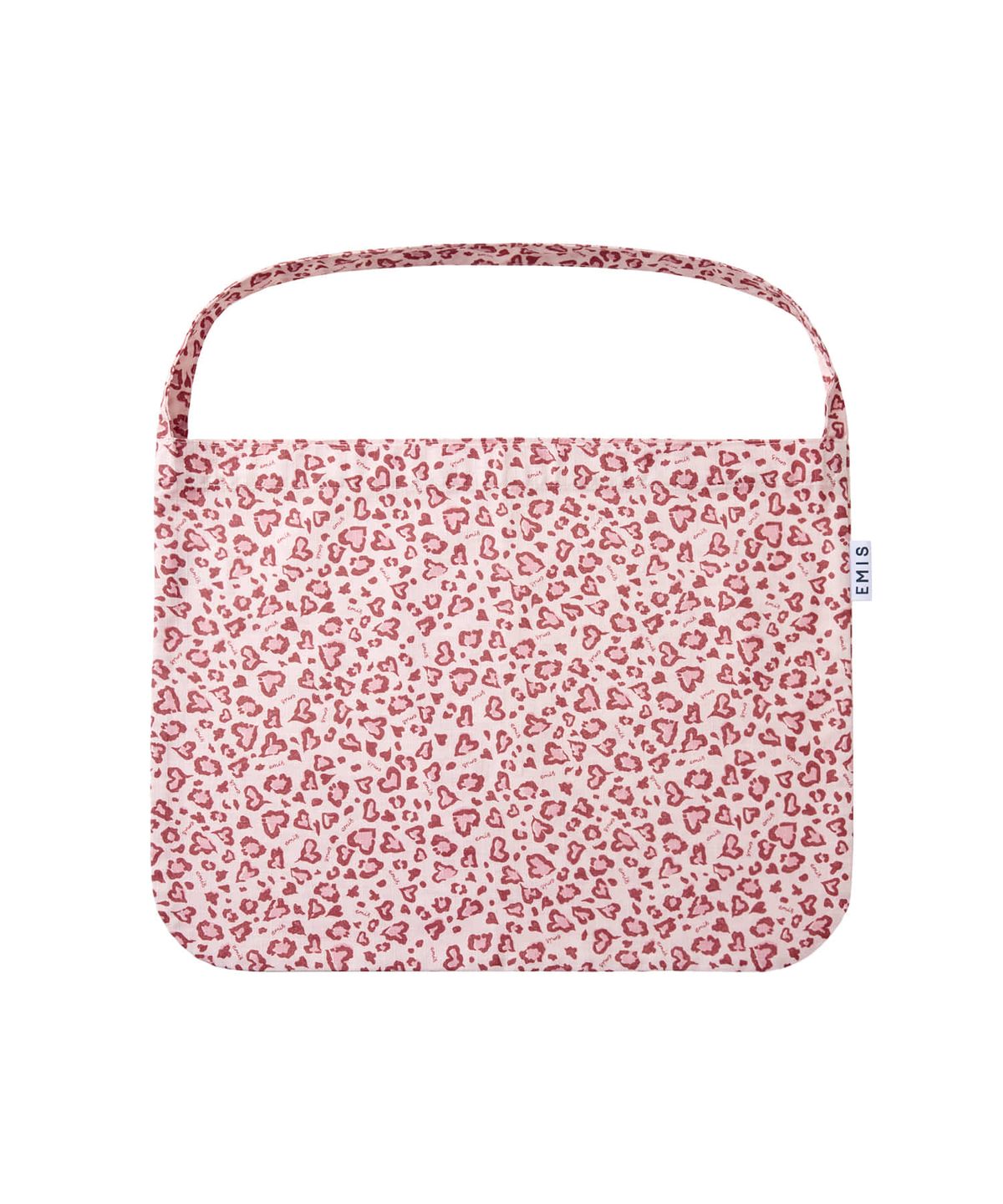 이미스(EMIS) LOGO LEOPARD ECO BAG-PINK