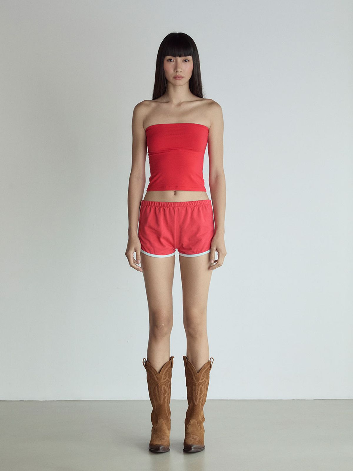 비수스(VISUS) Micro Pants_Red