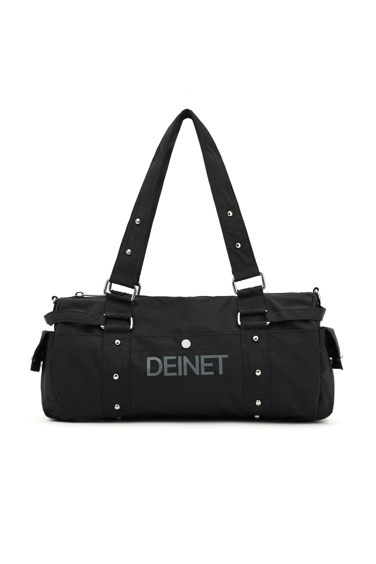 다이닛(DEINET) LOGO DUFFLE MINI BAG IN BLACK