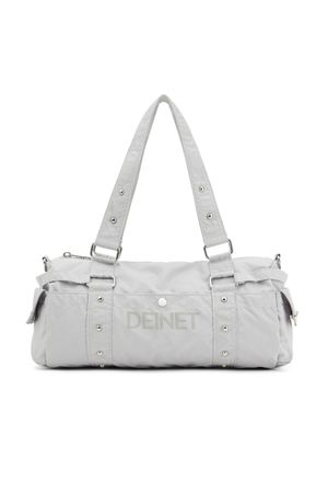 LOGO DUFFLE MINI BAG IN GREY