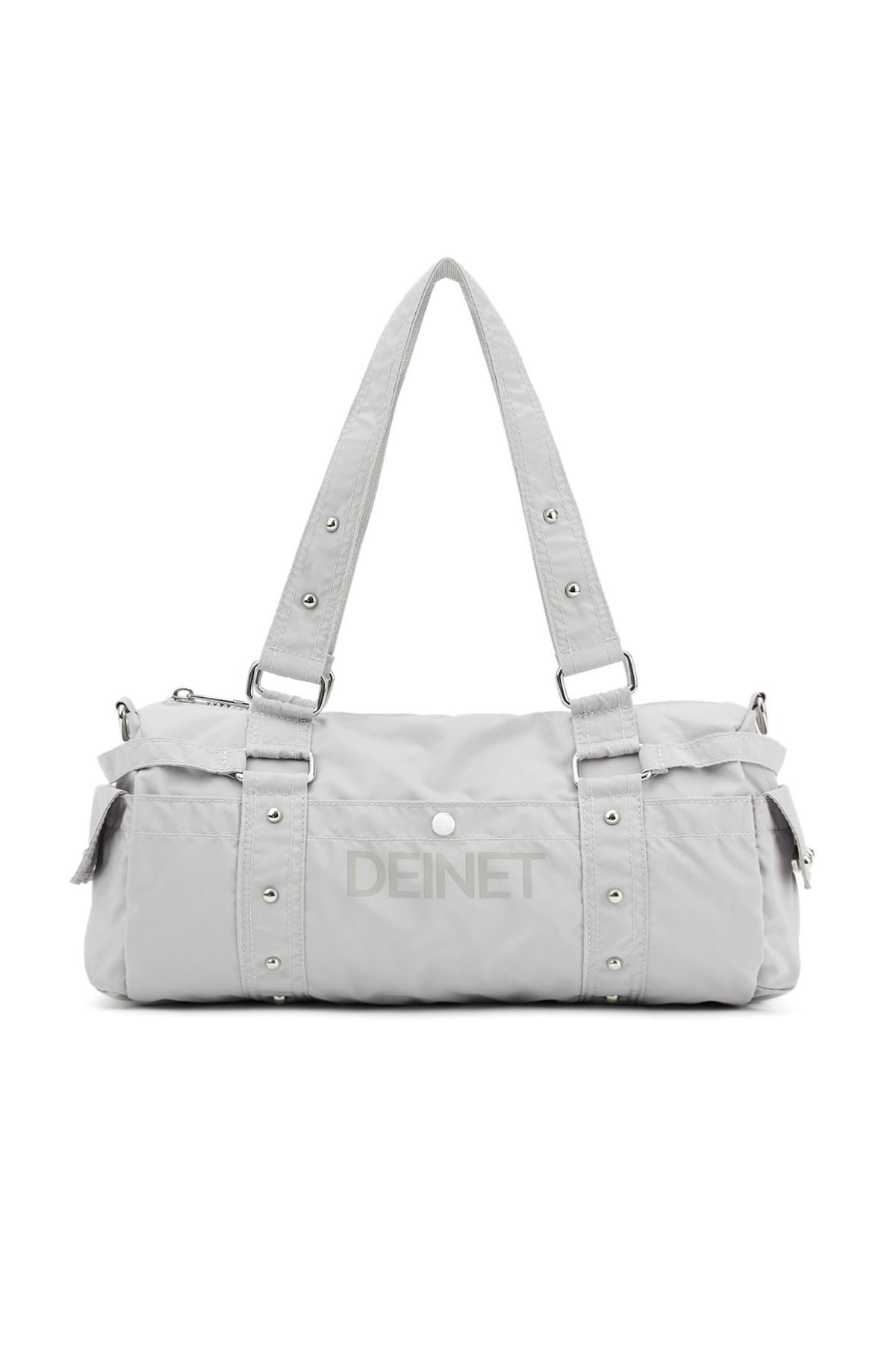 다이닛(DEINET) LOGO DUFFLE MINI BAG IN GREY