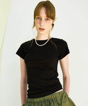 Essential Crewneck T Black