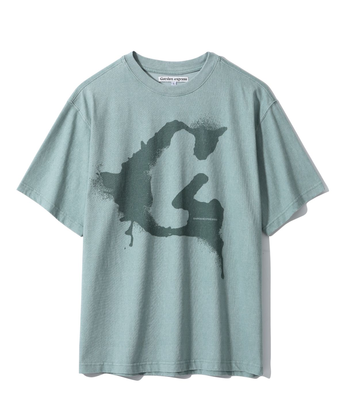 가든익스프레스(GARDEN EXPRESS) Pigment Graphic T-shirt (green)