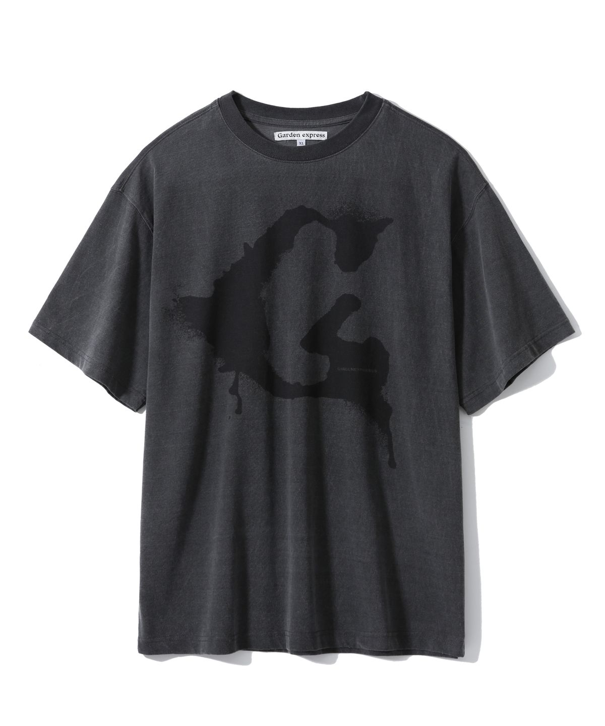 가든익스프레스(GARDEN EXPRESS) Pigment Graphic T-shirt (charcoal)
