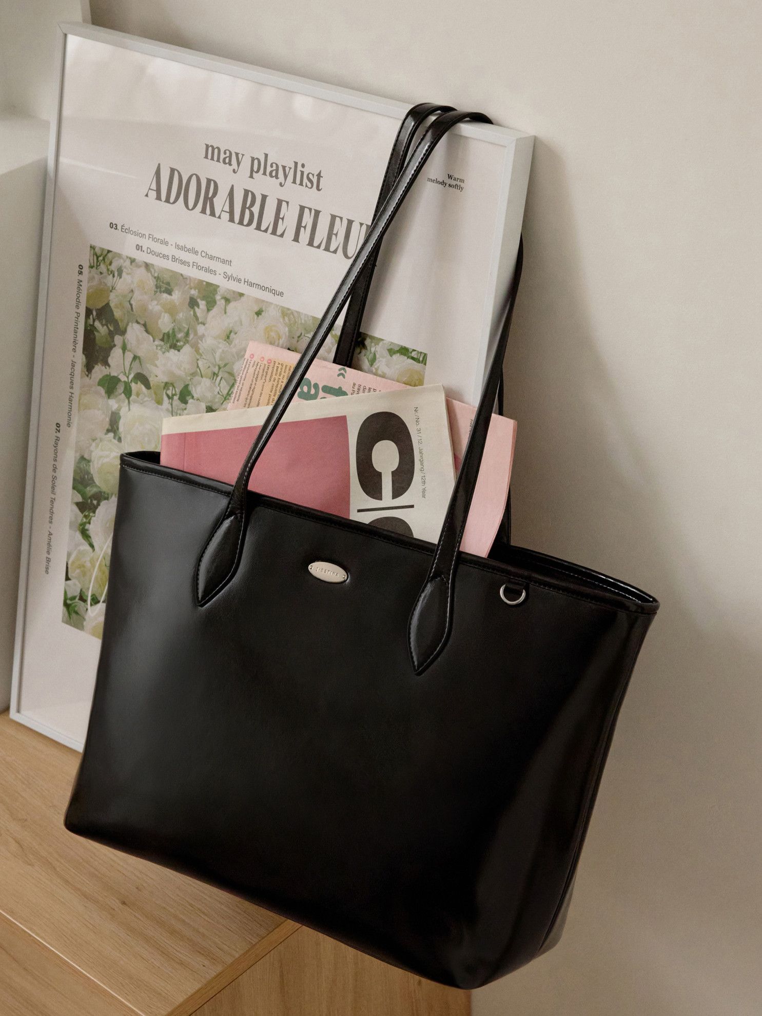 MUSINSA公式 | J.ESTINA MOLLE LG Shopper BK (JHNEHC5BF026BK980)