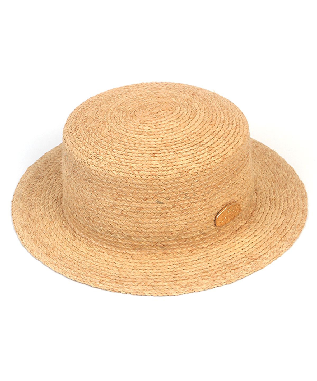 유니버셜 케미스트리(UNIVERSAL CHEMISTRY) Soft Raffia Simple Short Panama Hat 파나마햇