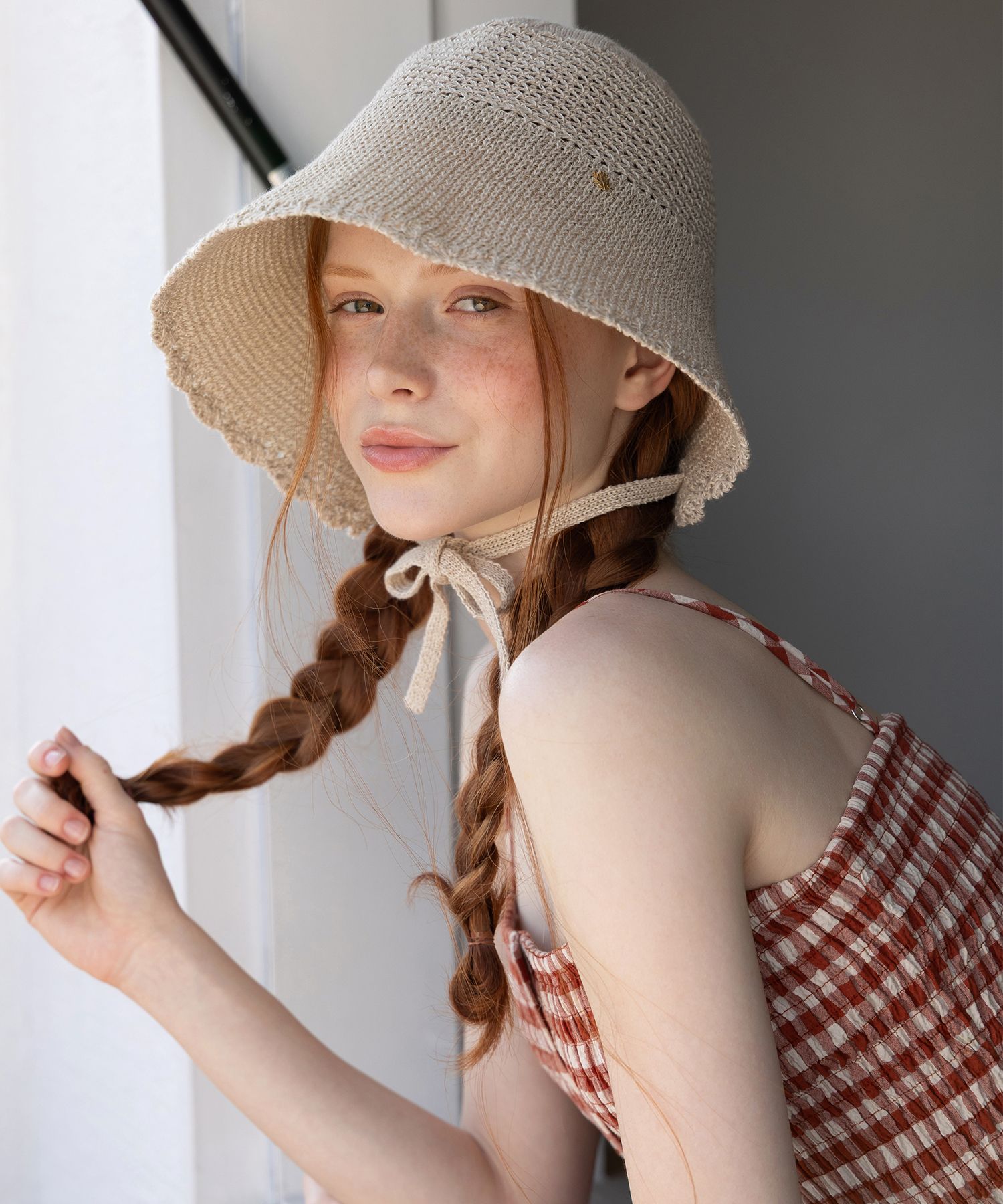 Marchen◆25SS◆Safari raffia bucket hat Coyote Safari Hat – FlynHats