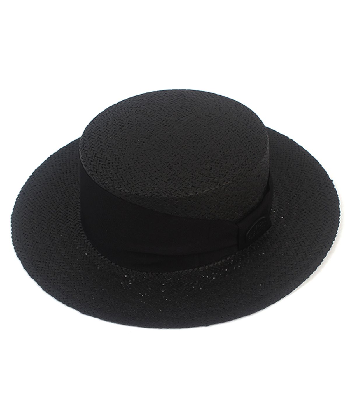 유니버셜 케미스트리(UNIVERSAL CHEMISTRY) Bold Line Black Panama Hat 파나마햇