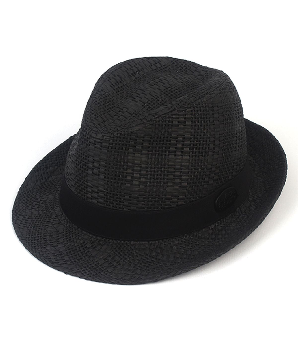 유니버셜 케미스트리(UNIVERSAL CHEMISTRY) Bu Check Black Short Fedora 여름페도라