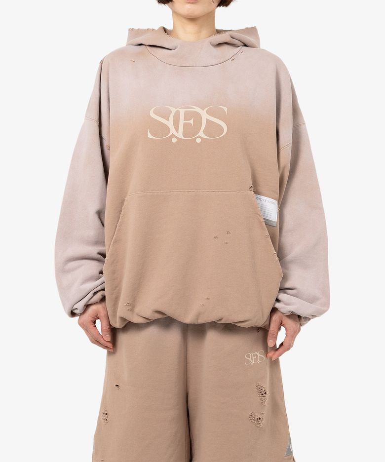 선 페이디드 라이크 후디 BEIGE