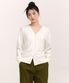 우먼즈 에센셜 릴렉스드 가디건 [아이보리]