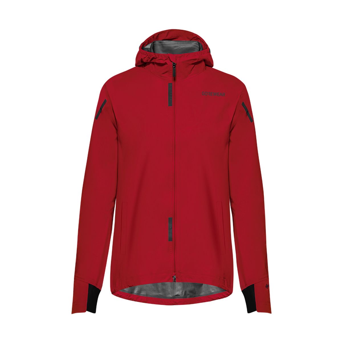 고어웨어(GOREWEAR) Gore-TEX 고어텍스 컨커브 자켓 우먼 - 유틸리티 레드 (여성용)