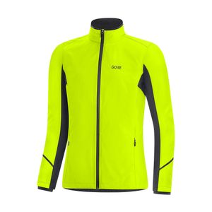 R3 파시알 윈드스토퍼 자켓 우먼 - 네온 옐로우/블랙 (여성용)