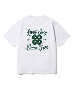 AECA LOVIN EASY TEE-WHITE
