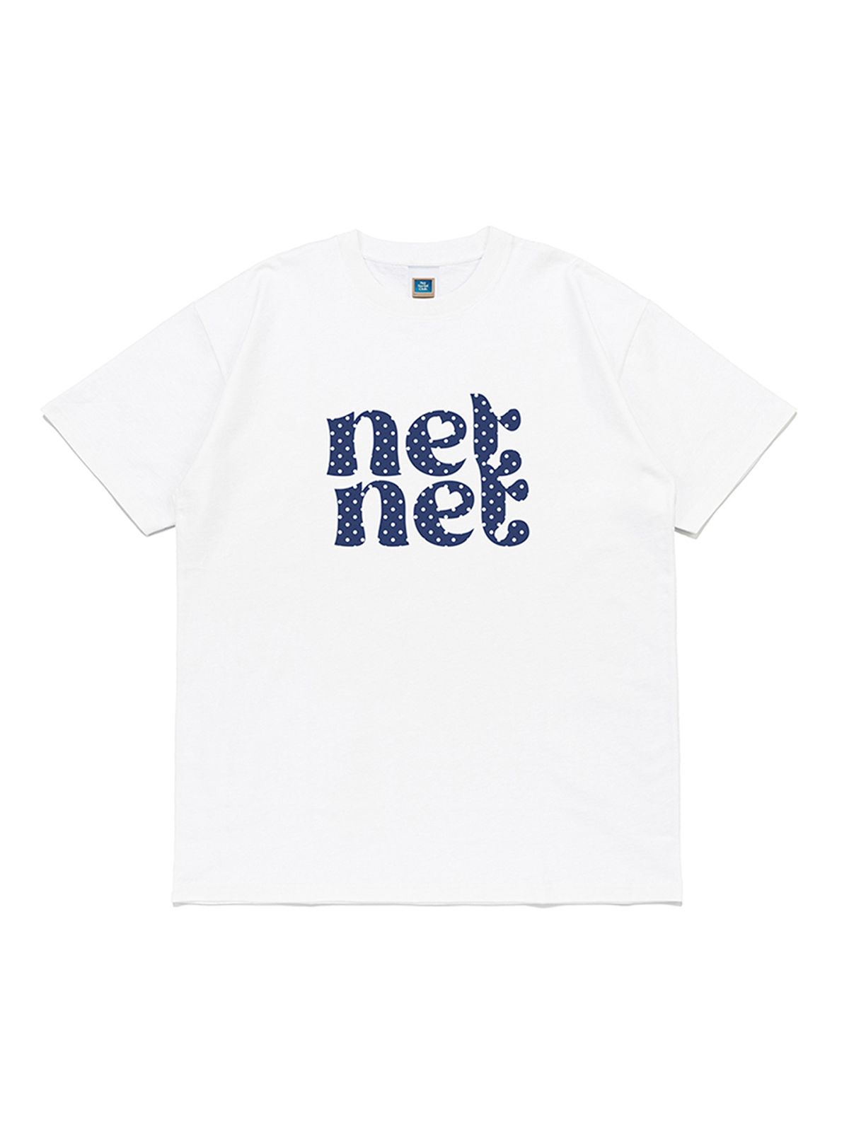 넷소셜클럽(NET SOCIAL CLUB) 넷 넷 로고 반팔티 (화이트)