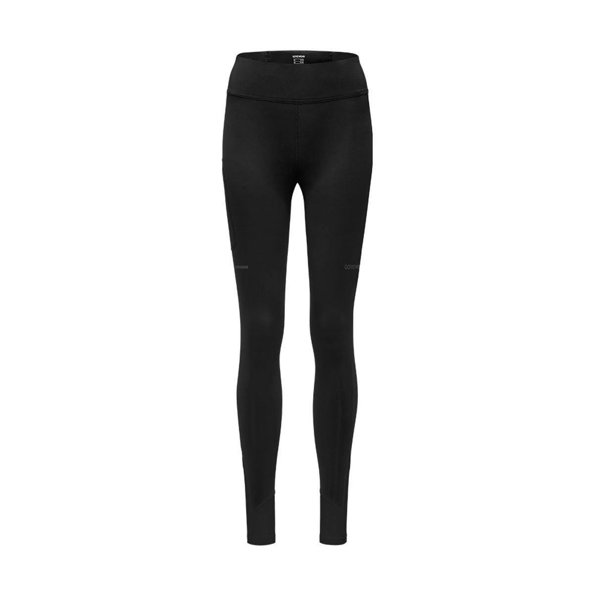 고어웨어(GOREWEAR) 컨커브 써모 타이즈 우먼 - 블랙 (여성용) 9부 기모 러닝 여자 레깅스