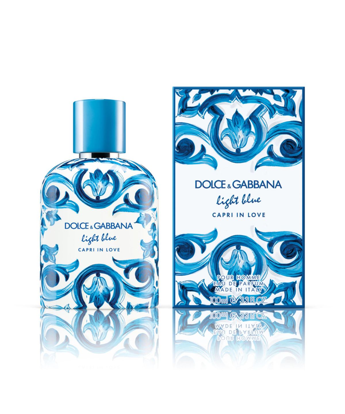 돌체앤가바나(DOLCE & GABBANA) 라이트 블루 카프리 인 러브 뿌르 옴므 오 드 퍼퓸 100ml