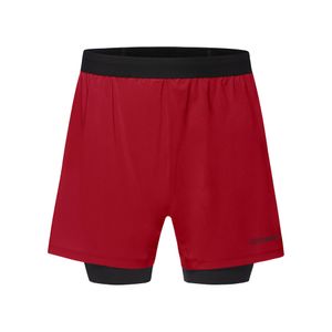 컨커브 5인치 투인원 러닝 쇼츠 - 유틸리티 레드 (남성용) 3부