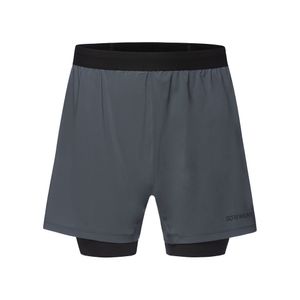 컨커브 5인치 투인원 러닝 쇼츠 - 랩 그라파이트 (남성용) 3부