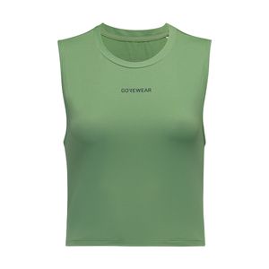 에브리데이 크롭 탑 싱글렛 우먼 - 엔진 그린 (여성용)