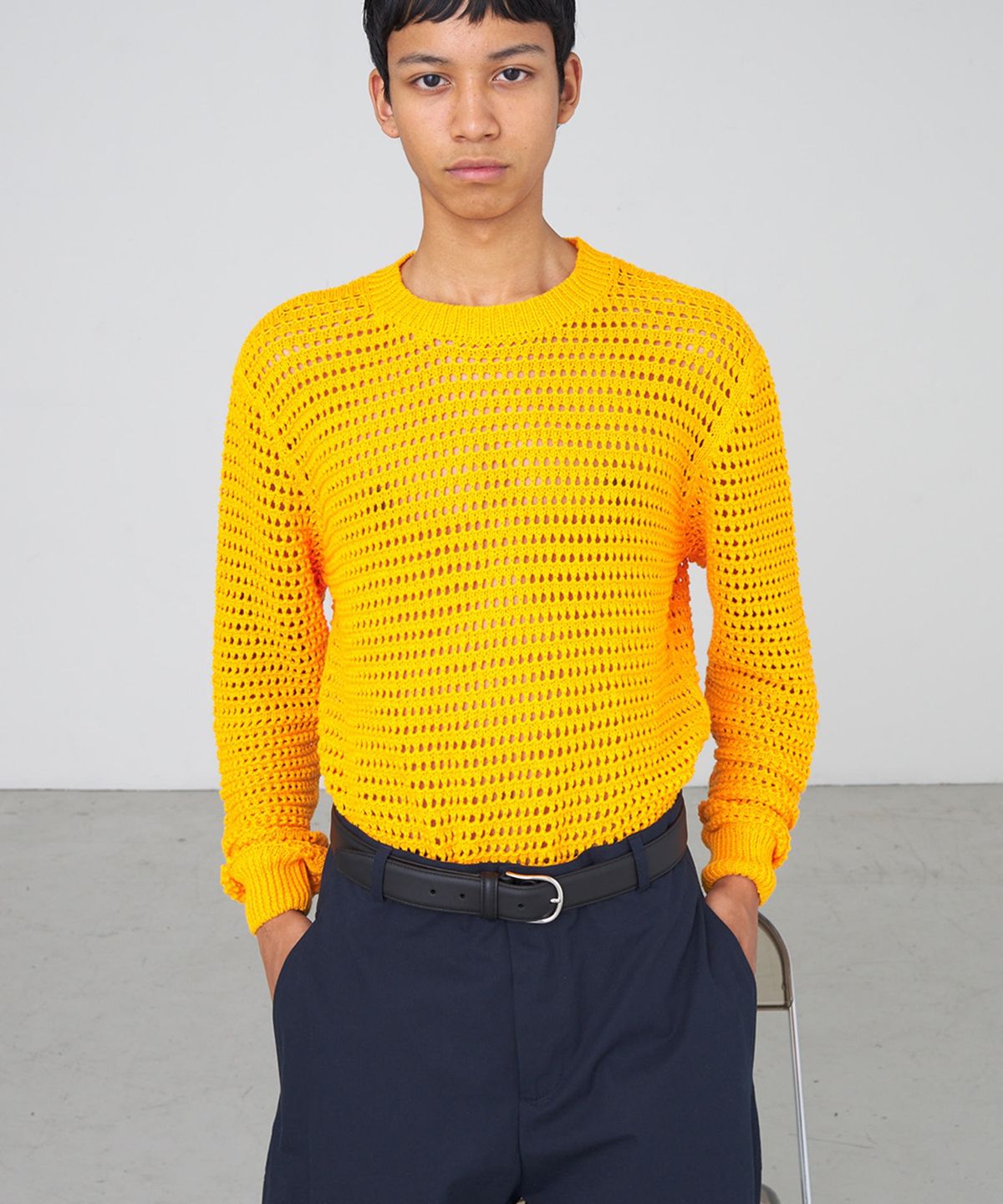 세이지 네이션(SAGE NATION) (M) 썸머 해치 롱 슬리브 탠저린 SUMMER HATCHI LONG SLEEVE TANGERINE