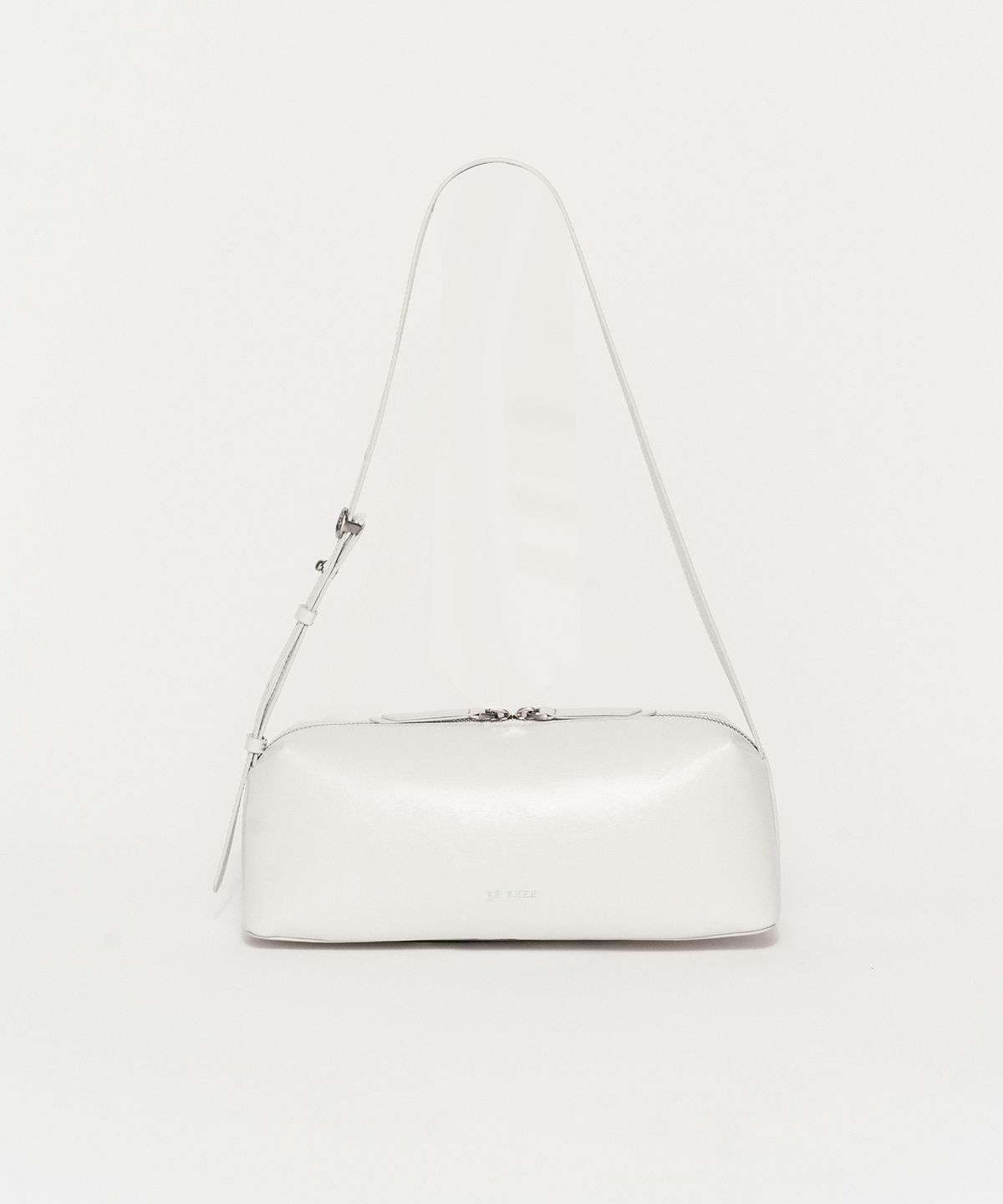 리이(RE RHEE) BAGUETTE COWHIDE SHOULDER BAG MIST