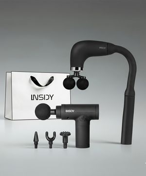 듀얼 커브 효도손 마사지기 IMG-3 + 미니 마사지건 IMG-300 안마기 세트