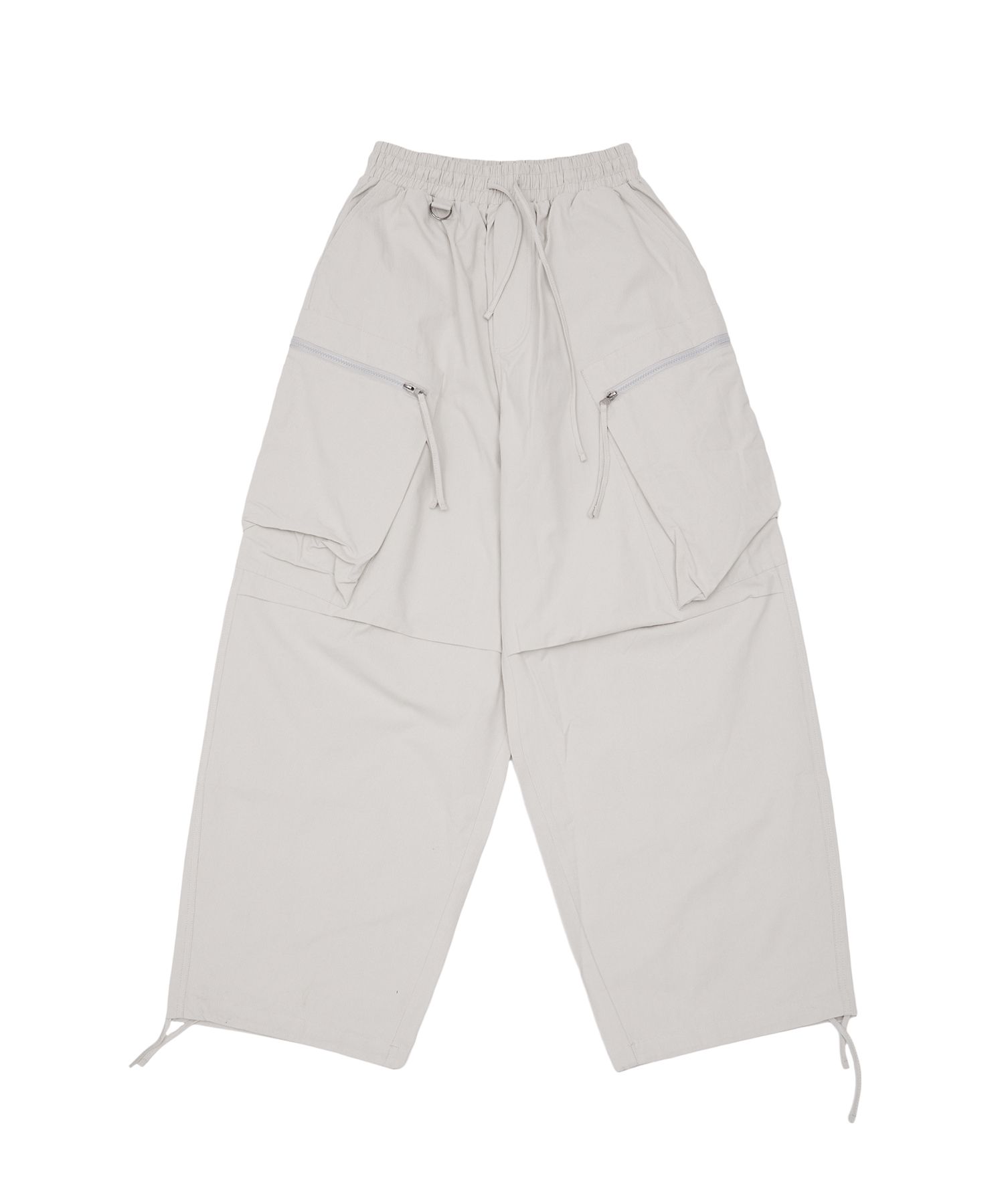 ★MUSINSA STANDARD★ Nylon Cargo Banding Bermuda Pants Grayi MUSINSA | WMC CARGO BERMUDA PANTS_GREY