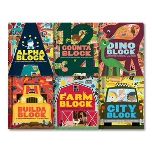 유아용 학습보드북 알파블록 6종 선택구매