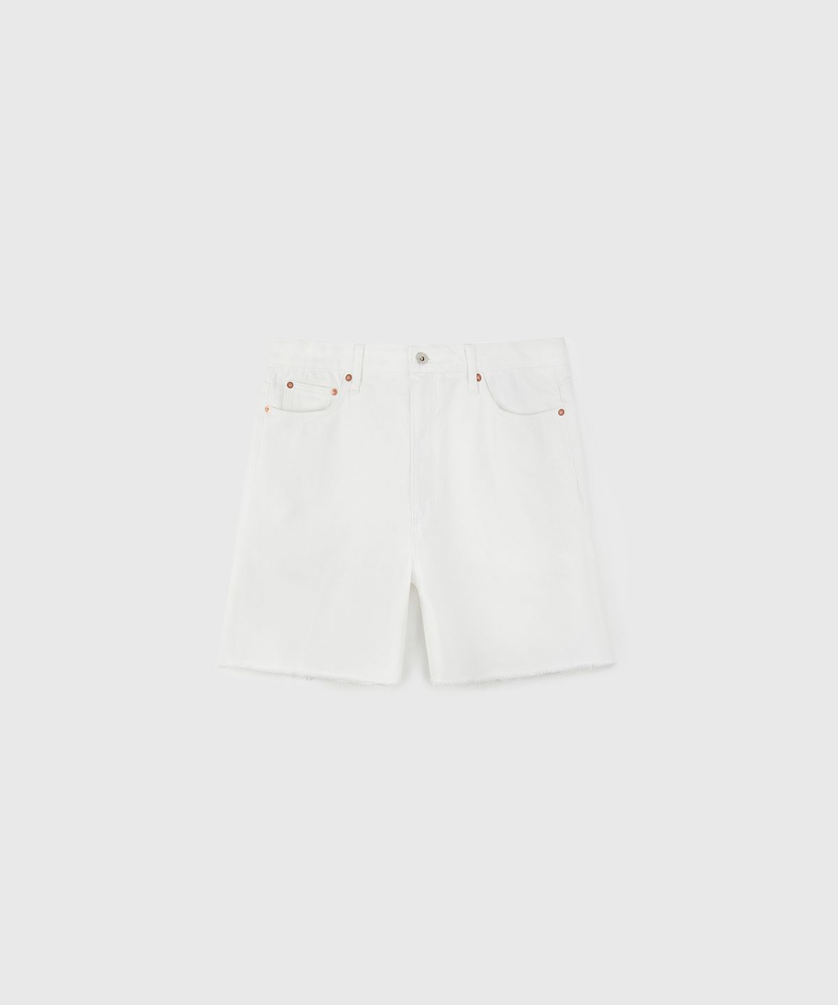 타일레(TAILLE) SABLE WASH DENIM SHORTS OFF WHITE