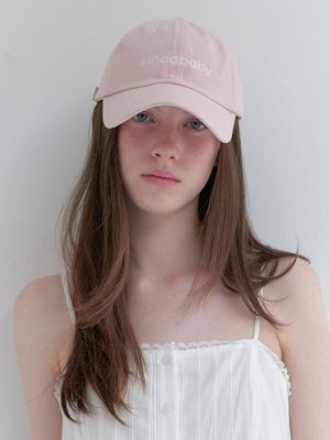 kinda basic ball cap - baby pink