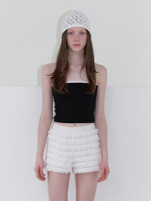 mellow tube top - black