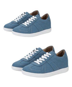 쿠바 스니커즈 7CM [연청 데님]