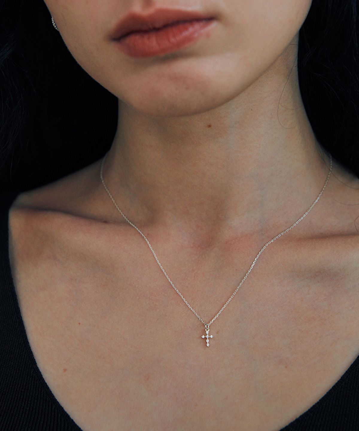 베흐트(VERTE) [925 silver] Un.silver.202 / aube dew necklace