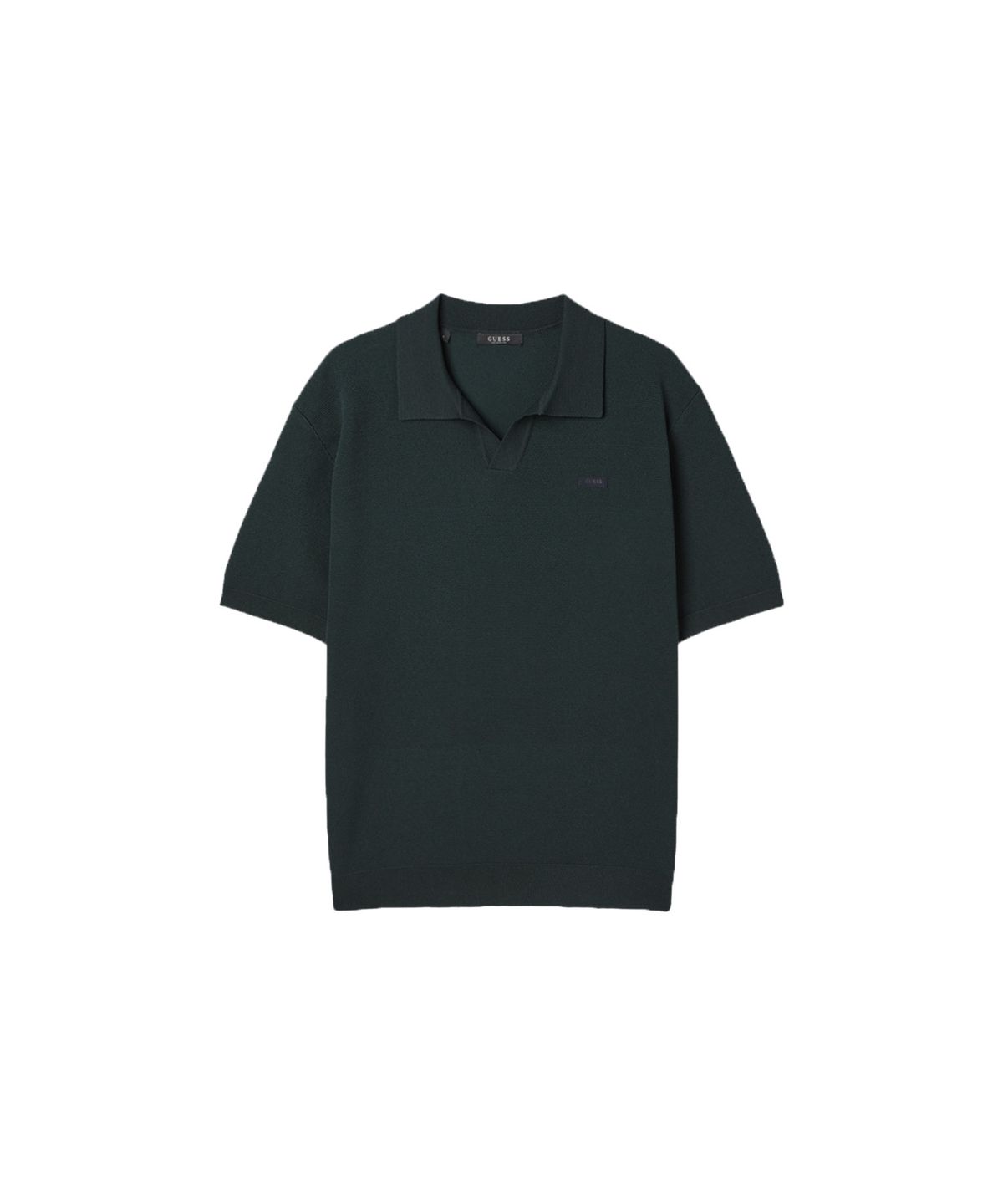 게스(GUESS) 4color 남성 오픈 카라 반팔 스웨터 NP2SE601
