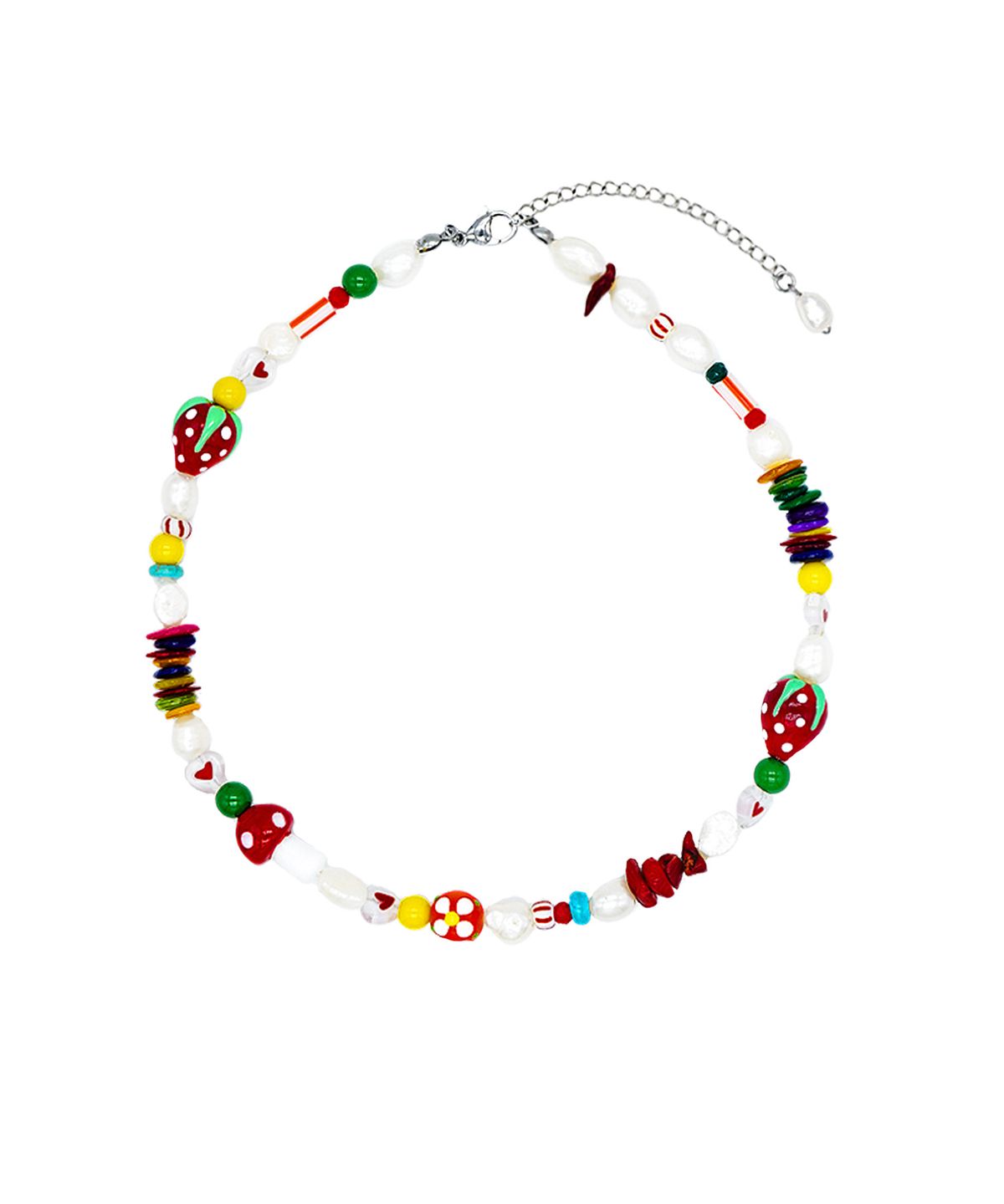 랜덤오프(RANDOMOFF) Toy strawberry Necklace