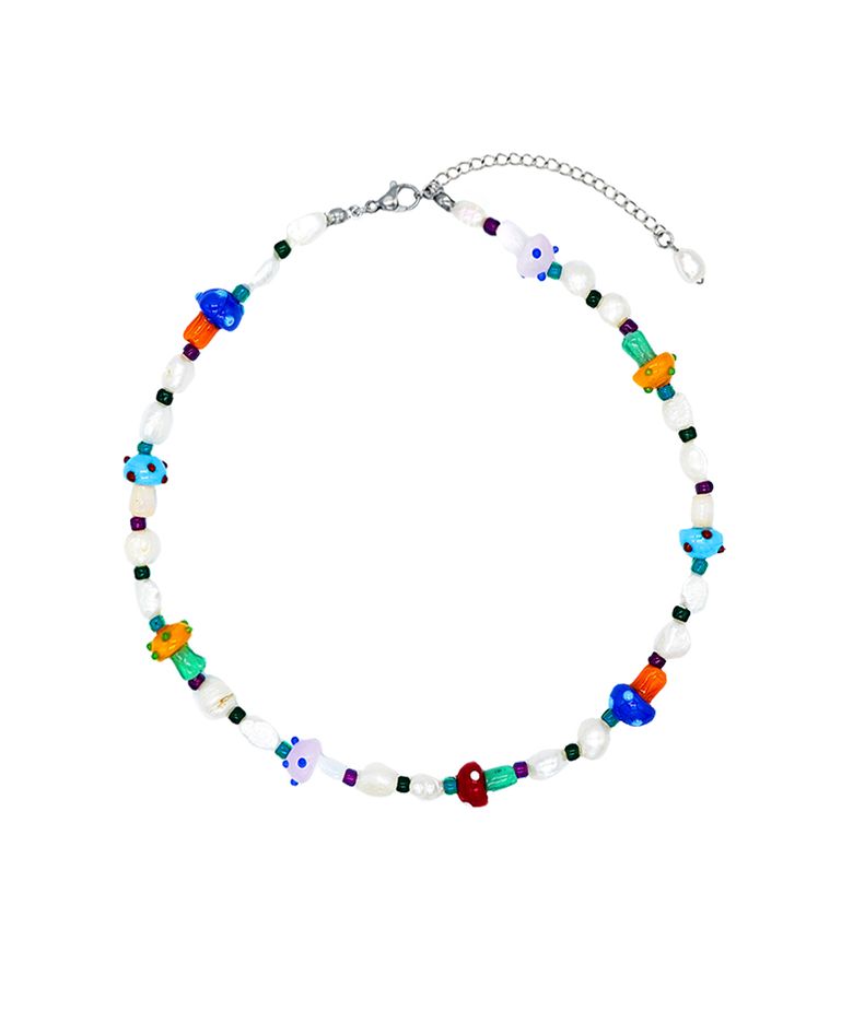 Toy mushroom Necklace
