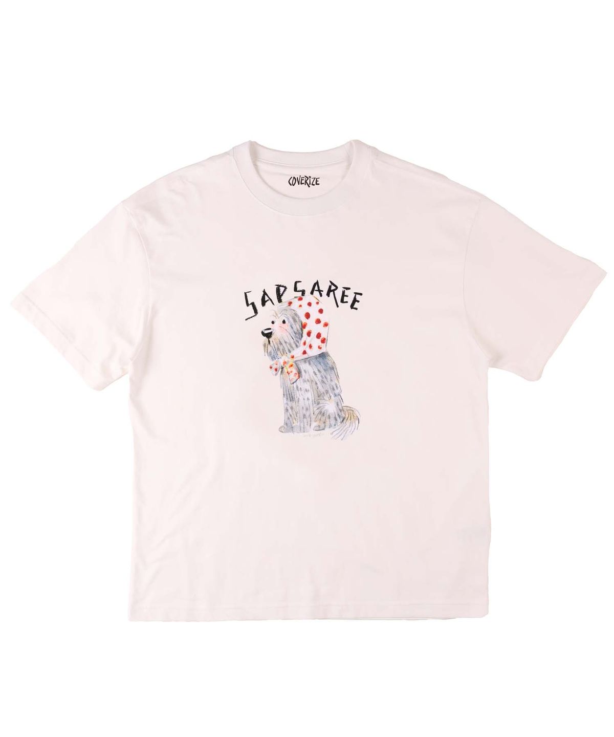 커버라이즈(COVERIZE) CLOTH SAPSAREE TEE (WHITE)