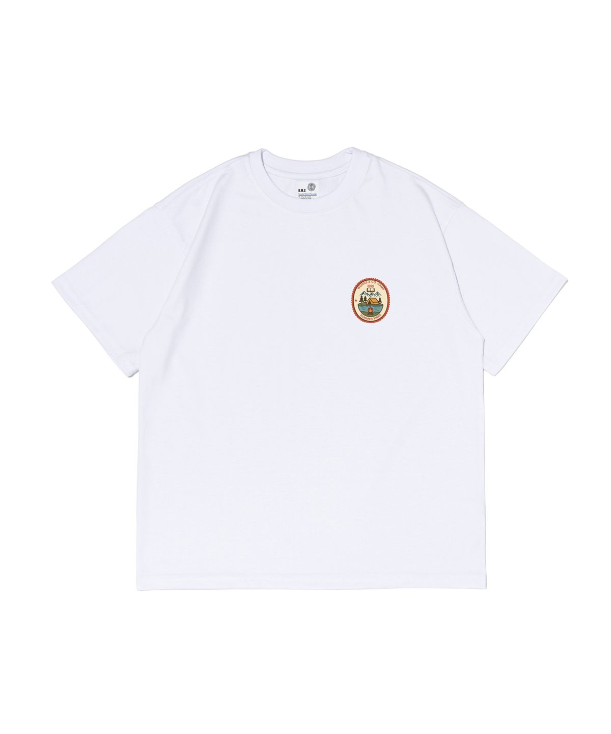 웍스앤코(WORKS & CO.) 아웃도어 내츄럴 반팔티셔츠 (화이트)
